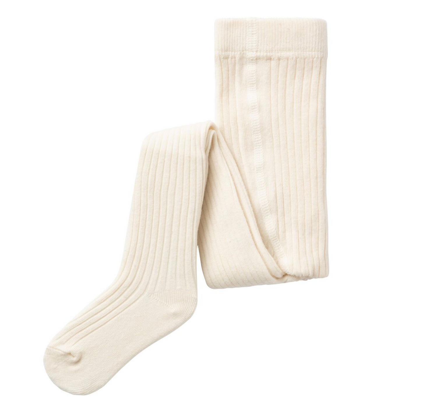 RIB PANTYHOSE - Creme