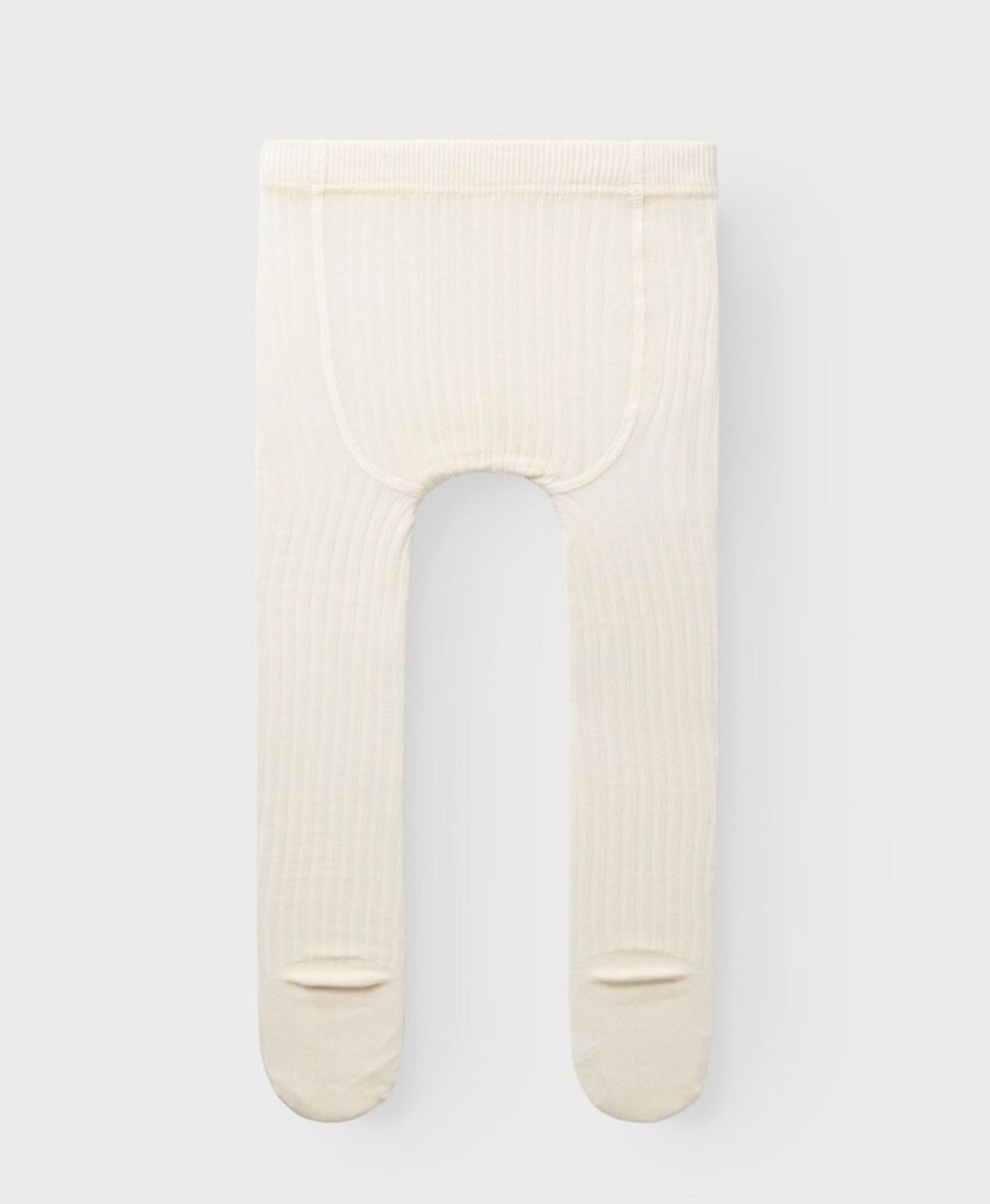 RIB PANTYHOSE - Creme