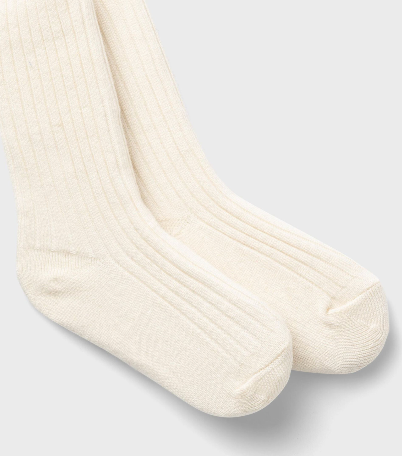 RIB PANTYHOSE - Creme