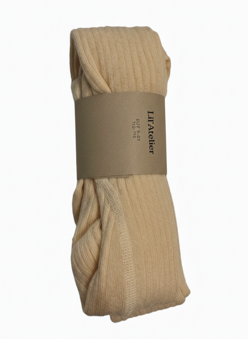 RIBB STRUMPBYXOR - Wood ash