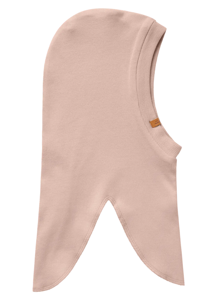 Tunn bomulls balaclava - NMNLAMOE LO BALACLAVA1 LIL - Cameo Rose