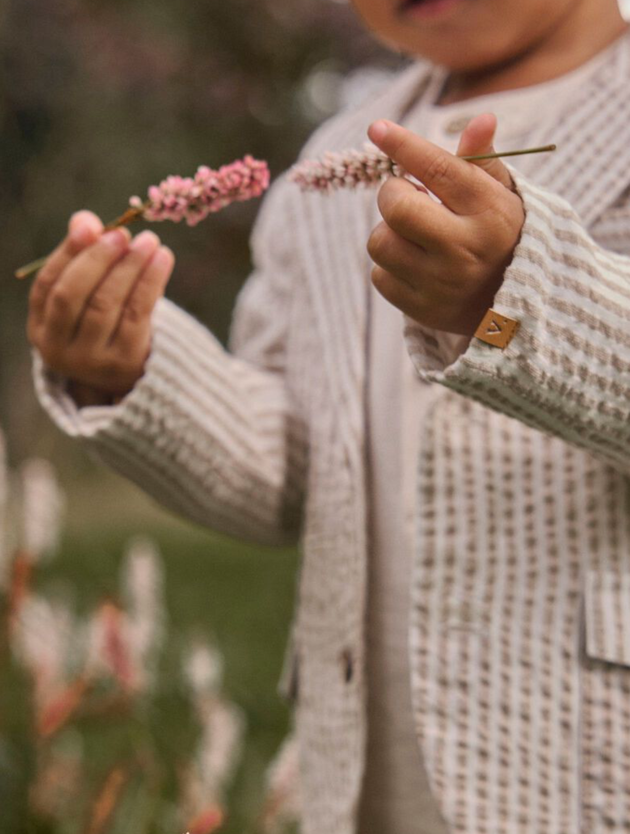 KAVAJ EKO BOMULL 92-128 - NMMFAUSTO LS BLAZER LIL