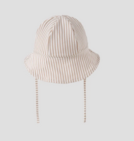 Solhatt med uv-skydd Baby - NBNFONDO UV HAT LIL - Oxford Tan