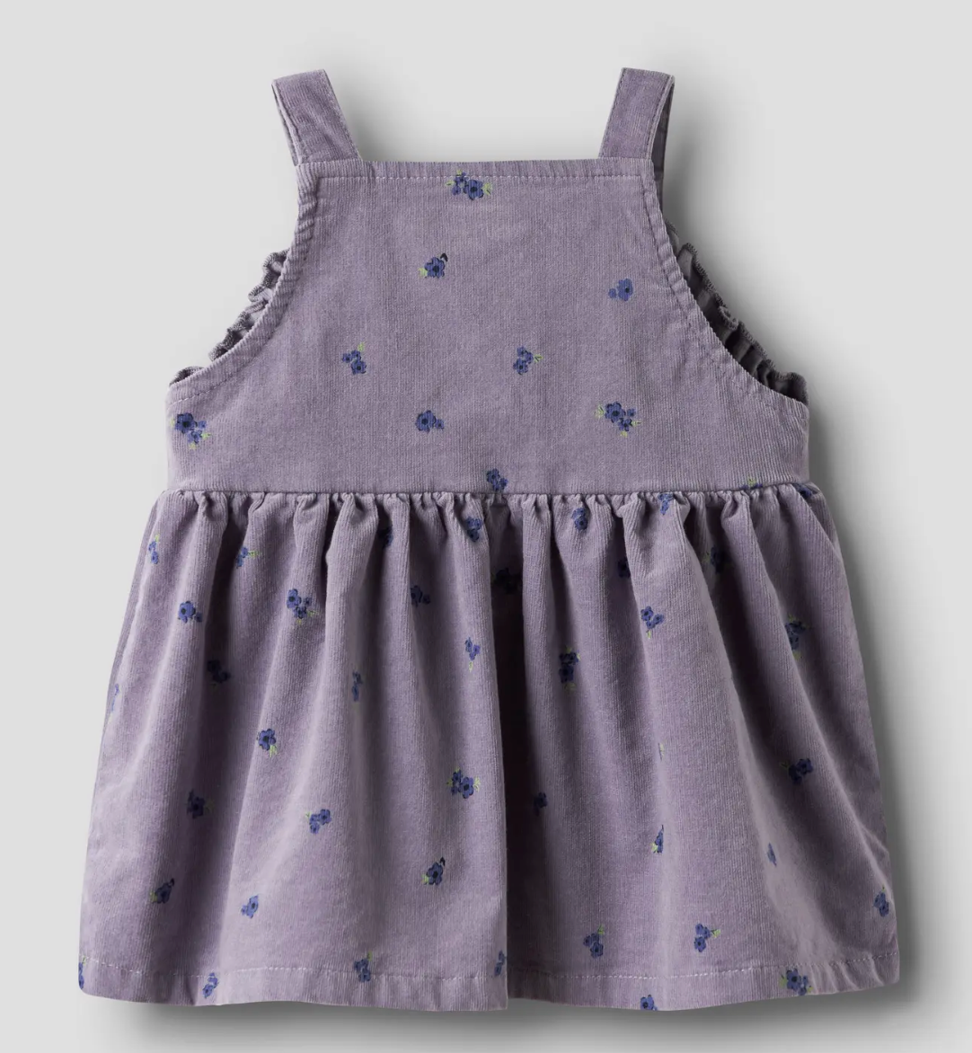 ORGANIC COTTON DRESS - NBFTULLIA CORD SPENCER