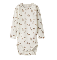 LÅNGÄRMAD BODY - NBMLAYO GEU LS SLIM BODY LIL - Lion