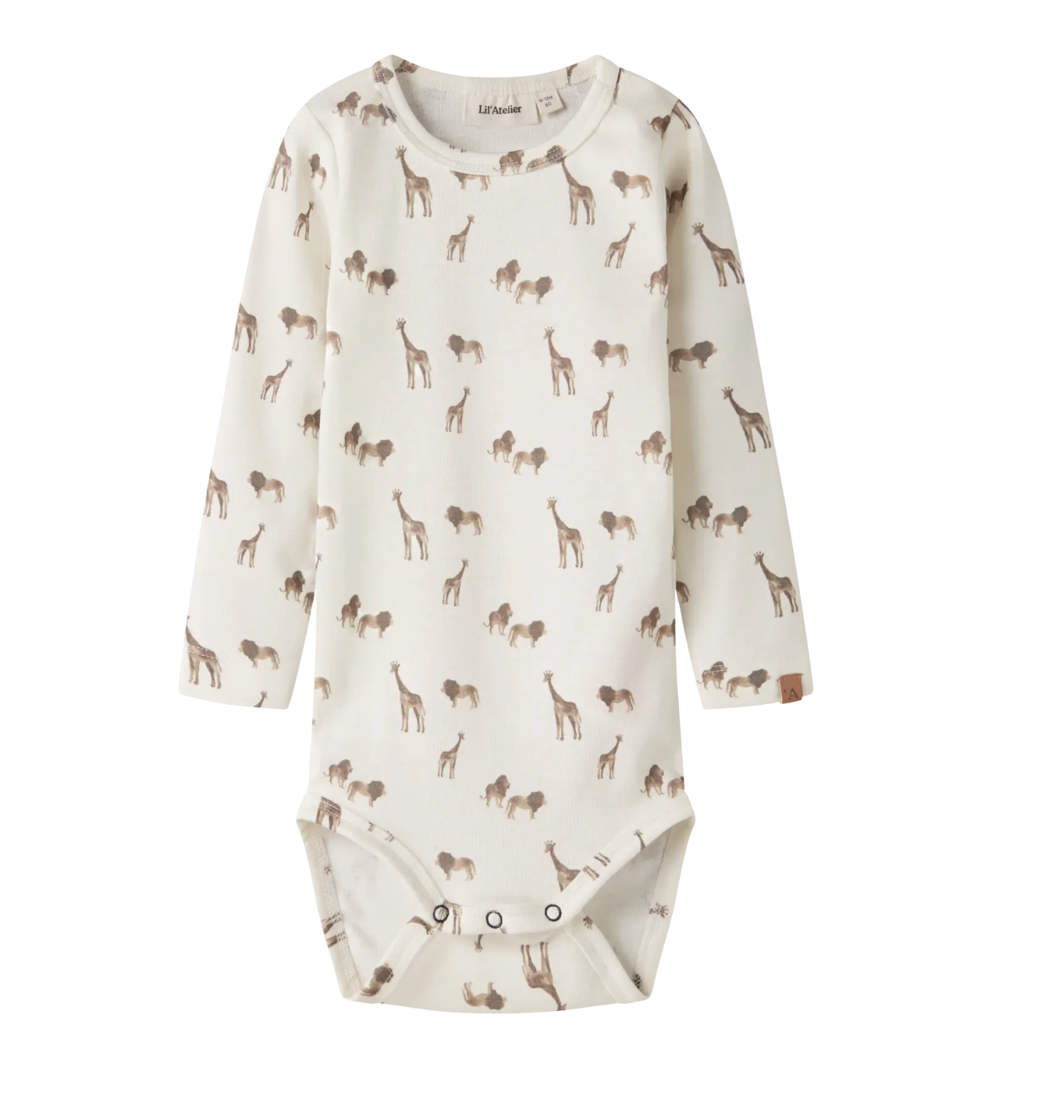 LÅNGÄRMAD BODY - NBMLAYO GEU LS SLIM BODY LIL - Lion