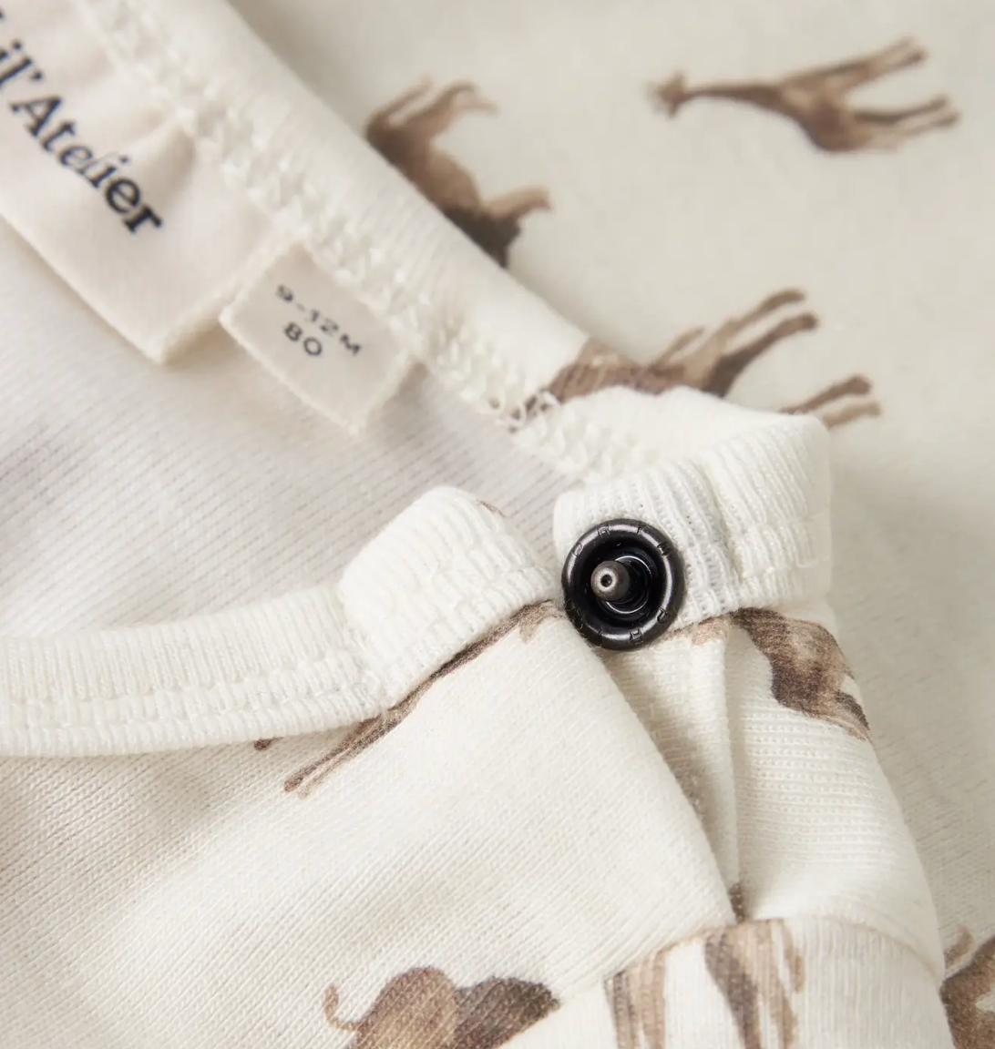 LÅNGÄRMAD BODY - NBMLAYO GEU LS SLIM BODY LIL - Lion