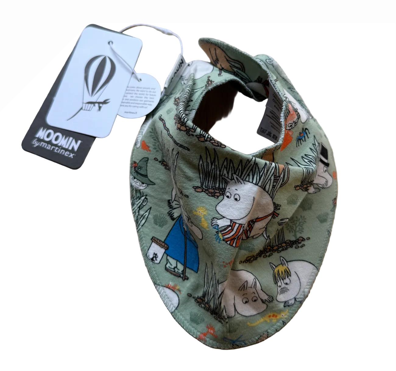 Dregelhaklapp BIB - MOOMIN Mumin