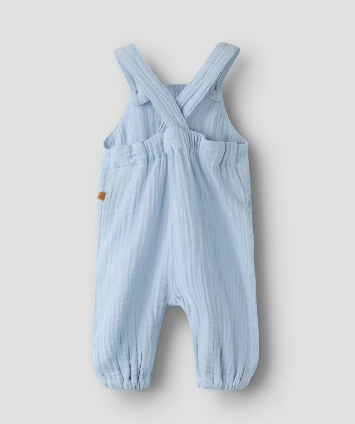 Hängselbyxa baby - NBMFULINA LOOSE OVERALL LIL - Zen Blue