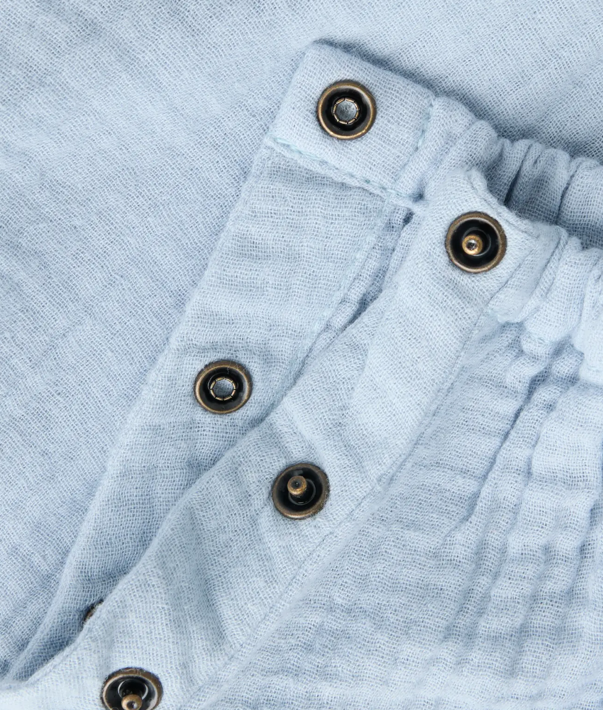 Hängselbyxa baby - NBMFULINA LOOSE OVERALL LIL - Zen Blue