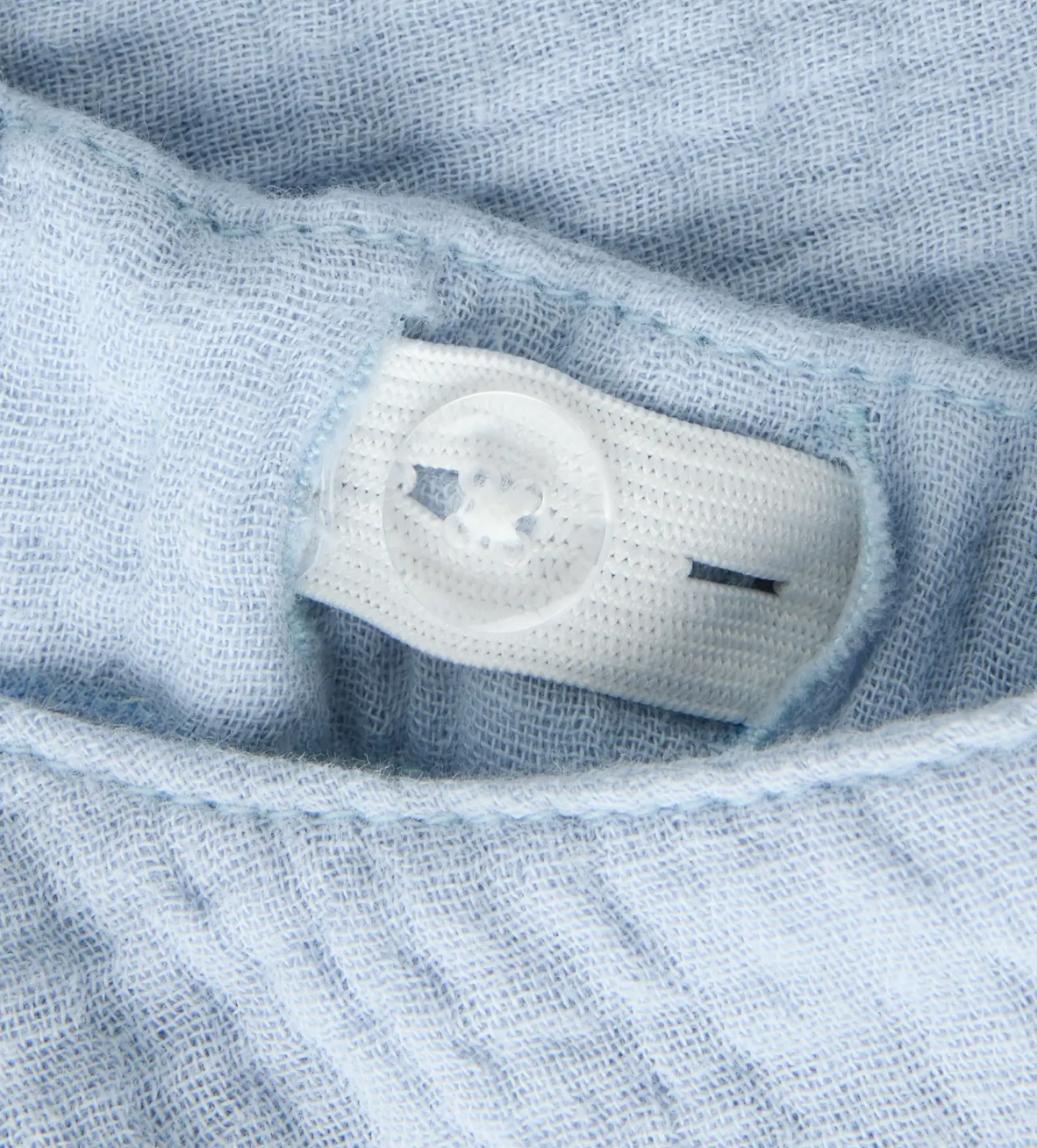 Hängselbyxa baby - NBMFULINA LOOSE OVERALL LIL - Zen Blue