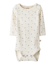 Baby body - NBNLAGO MIO LS SLIM BODY LIL - BLUEBERRY