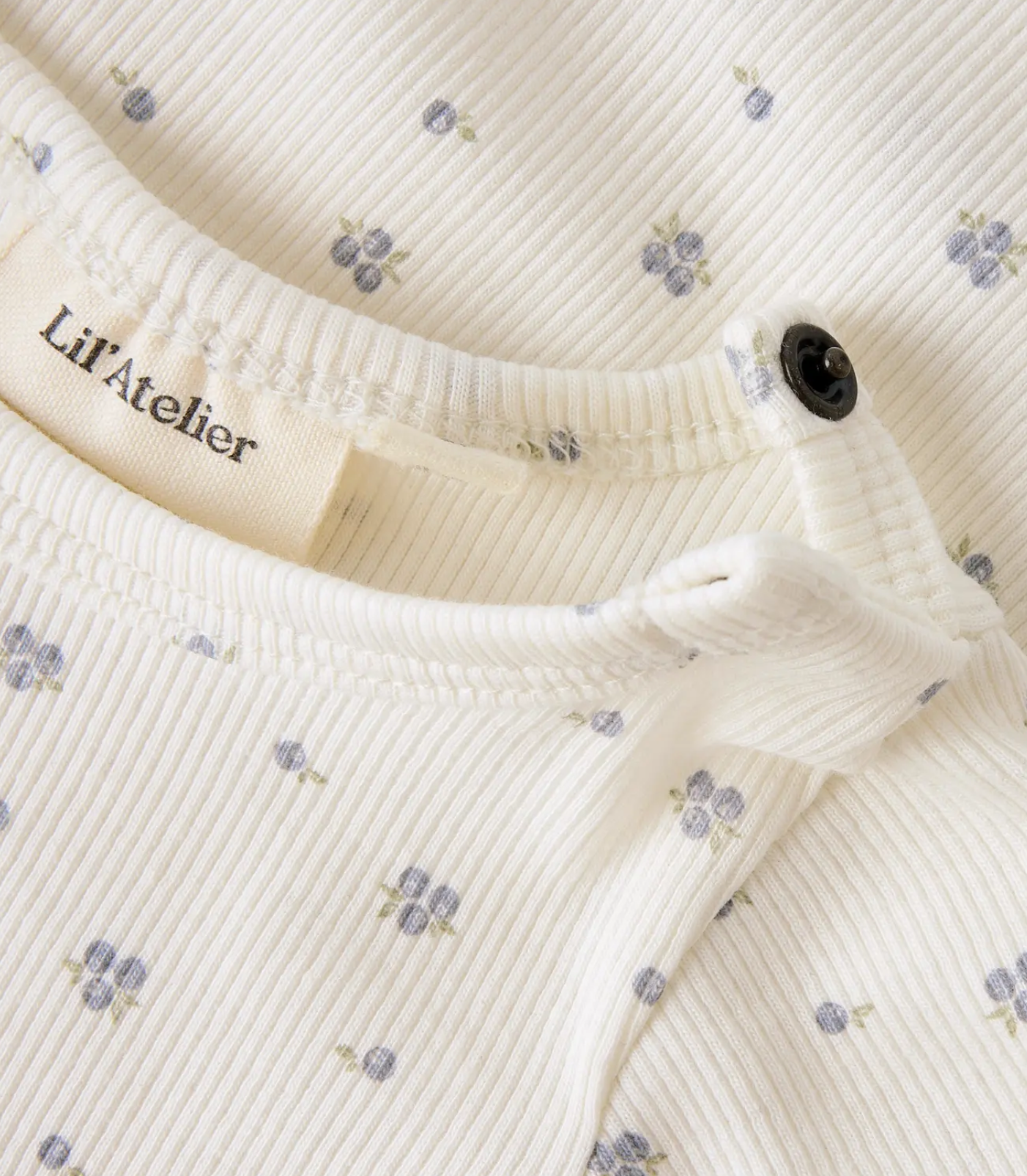Baby body - NBNLAGO MIO LS SLIM BODY LIL - BLUEBERRY