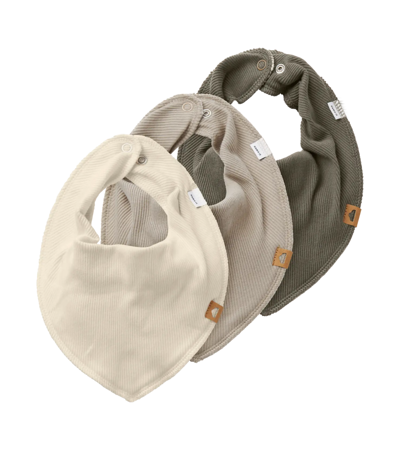 Dregelhaklapp - NBNYVETTI 3P SCARF BIB NOOS