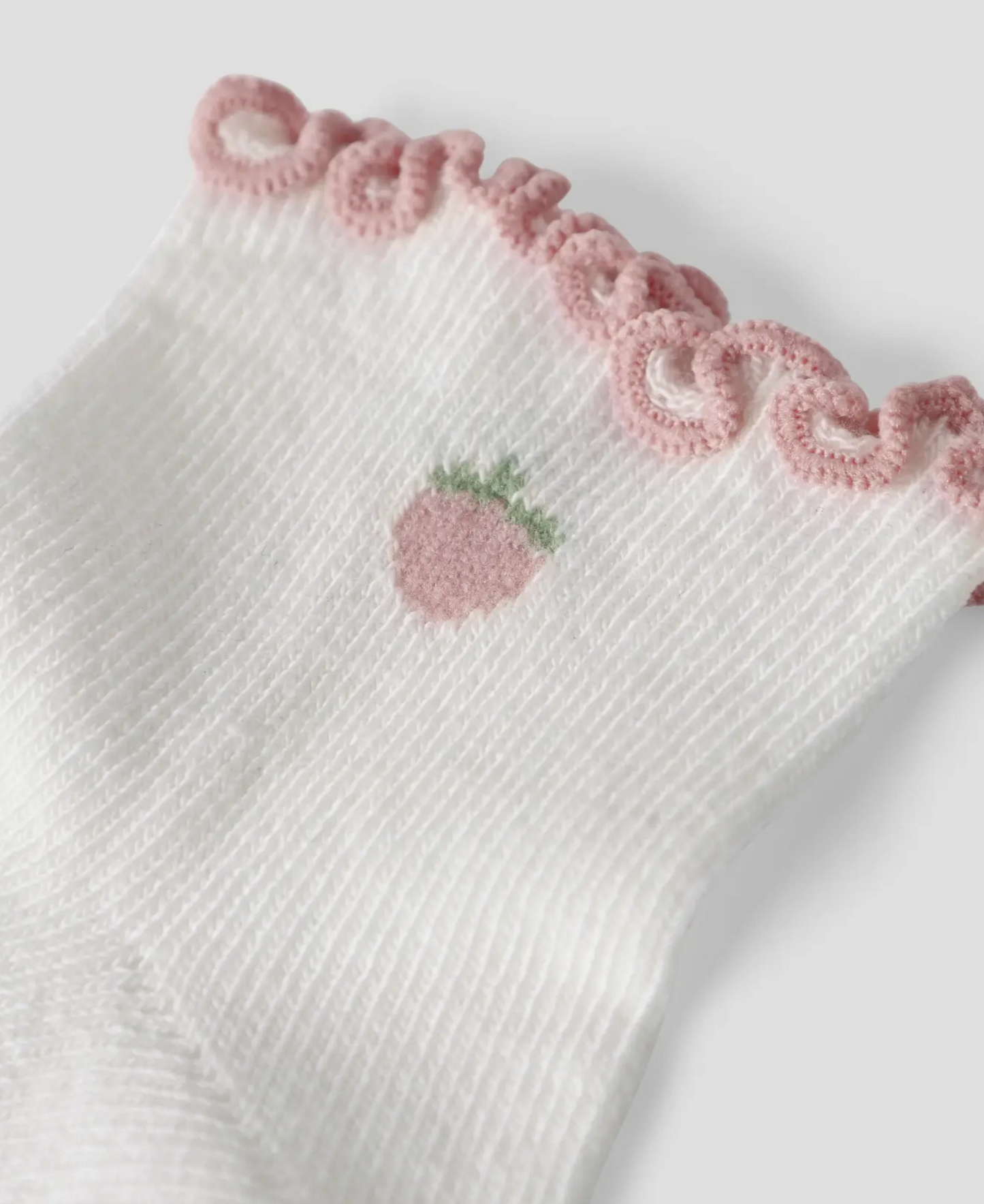 Strumpor baby - NBFFIDUCIA SOCK LIL - STRAWBERRY