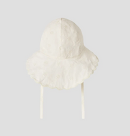 Solhatt med brodyr - NBFHOSA SUN HAT LIL - Coconut Milk