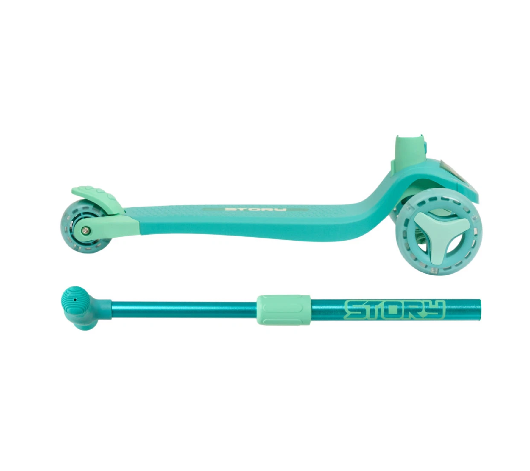 Story Mini Friends LED deluxe 3-wheel kids scooter