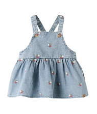 Jeansklänning Baby - NBFFUNDA DNM EMB SKIRTALL 2106-FD LIL