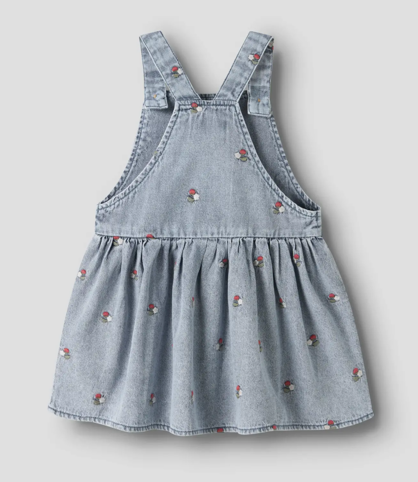 Jeansklänning 2-6 - NMFFUNDA DNM EMB SKIRTALL 2106-FD LIL