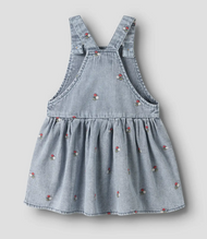 Jeansklänning 2-6 - NMFFUNDA DNM EMB SKIRTALL 2106-FD LIL