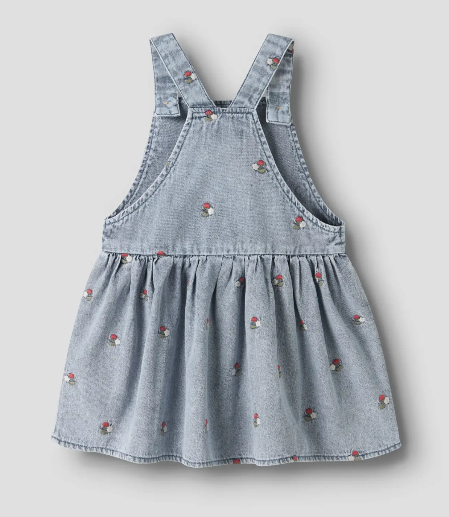 Jeansklänning 2-6 - NMFFUNDA DNM EMB SKIRTALL 2106-FD LIL