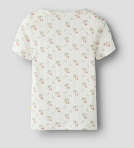 T-Shirt STRAWBERRY - NMFRACHELLO DAP SS SLIM TOP LIL