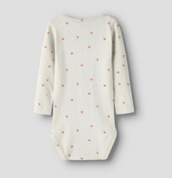 Långärmad bodysuit - NBFBERRIES LS BODY