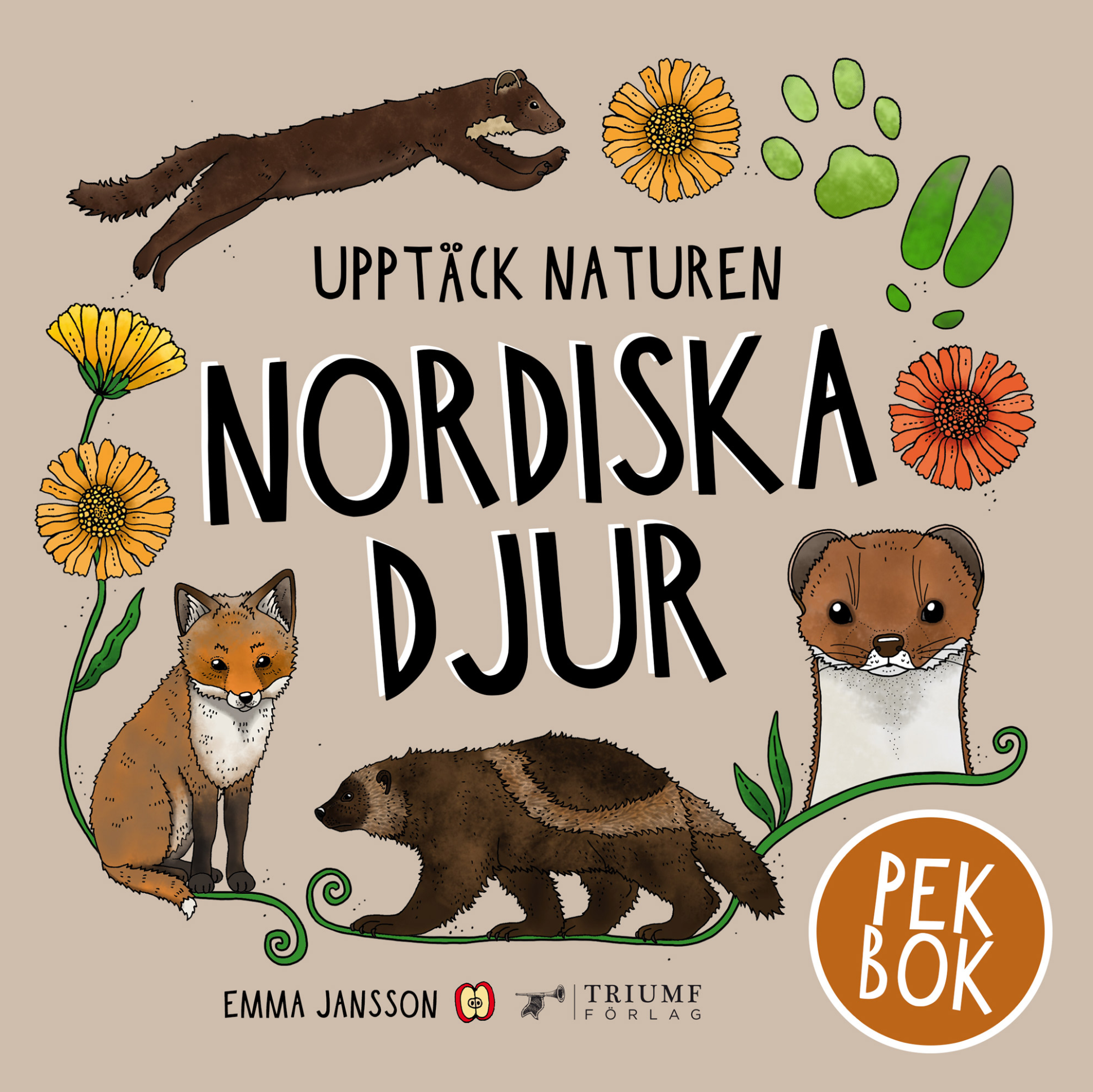 Pekbok - Upptäck naturen Nordiska djur