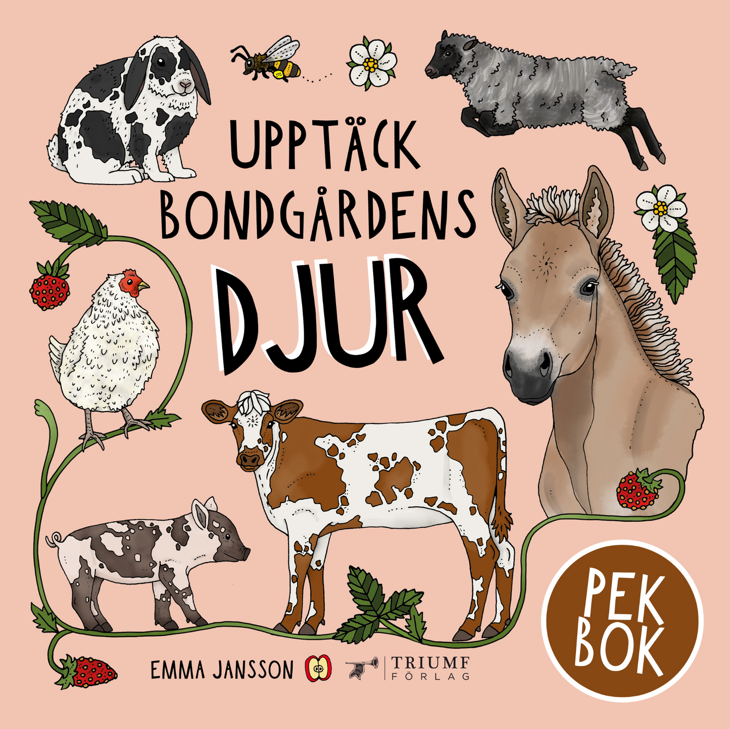 Pekbok - Upptäck bondgårdens djur