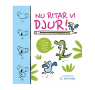 Målarbok - Nu ritar vi djur!