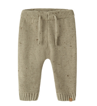 Stickade byxor baby - NBNGALTO FOM KNIT PANT LIL - Twill