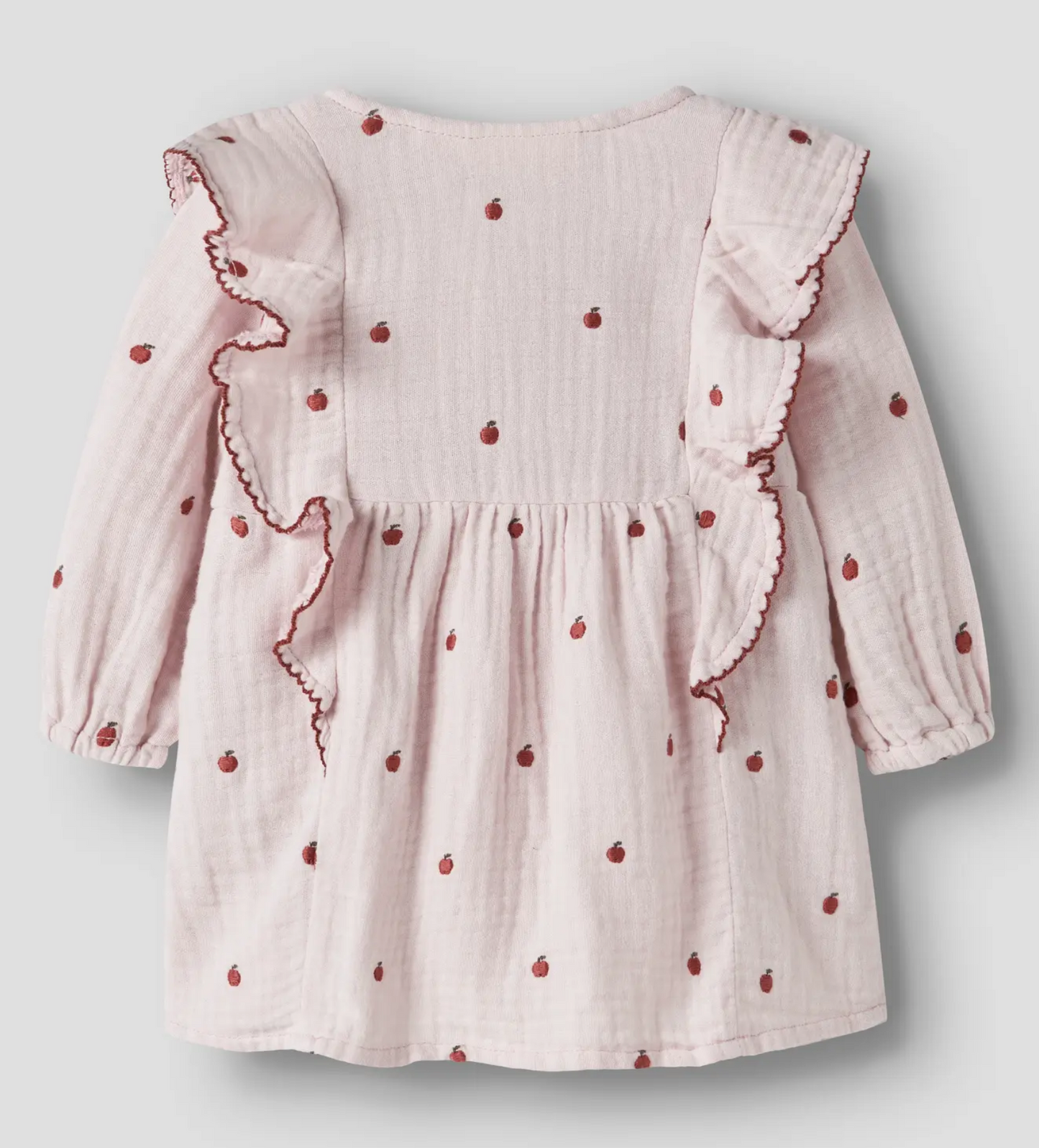 Bodyklänning Muslin-tyg - NBFKAMMA LS LOOSE BODY DRESS LIL - Hushed Violet