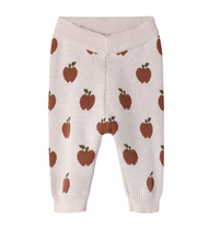 Stickade byxor - NBFLULIO KNIT PANT LIL - Hushed Violet