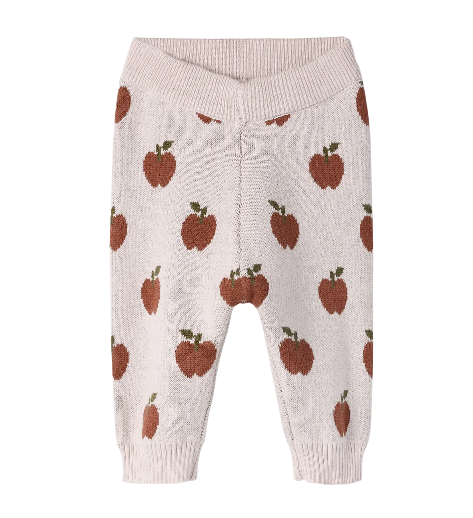 Stickade byxor - NBFLULIO KNIT PANT LIL - Hushed Violet