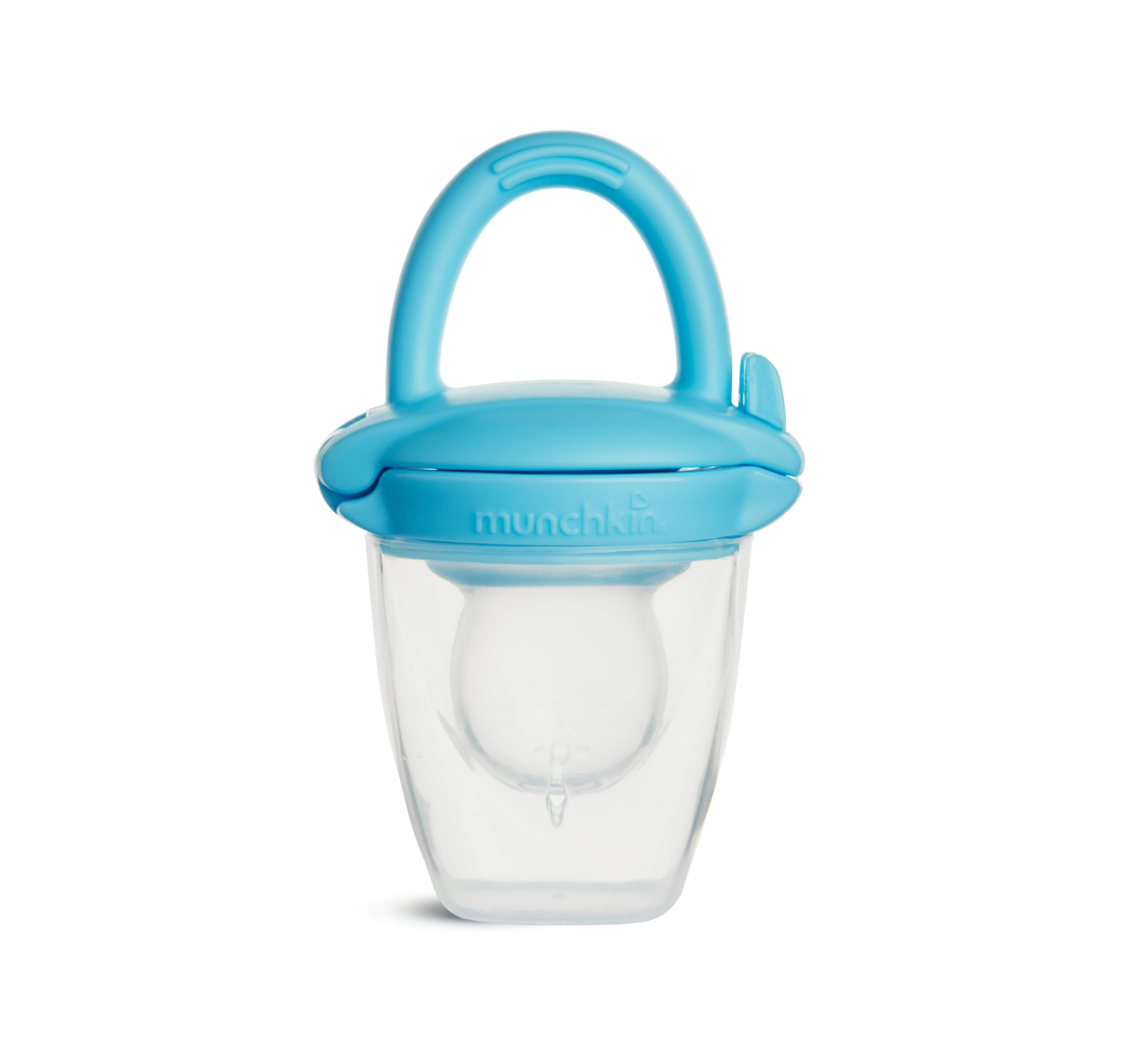 Baby Food Feeder Silikon Blue