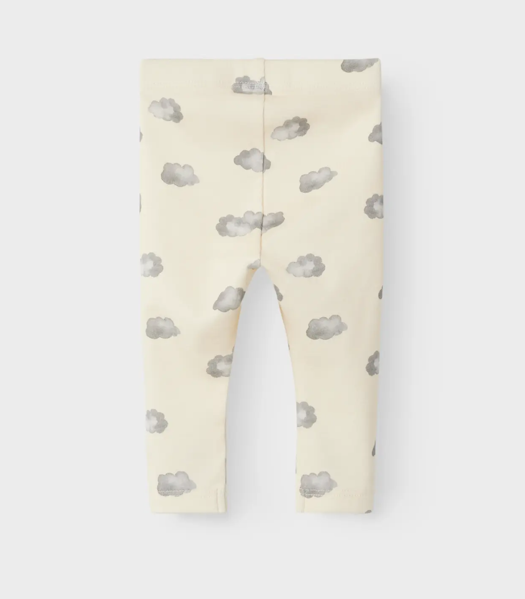 SMAL PASSFORM LEGGINGS - NBNLAYO KIM SLIM LEGGINGS LIL NOOS -  BLUE CLOUD