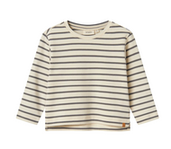 RANDIG LÅNGÄRMAD TOPP - NMMLIMIA LS LOOSE TOP LIL NOOS - POPPY SEED