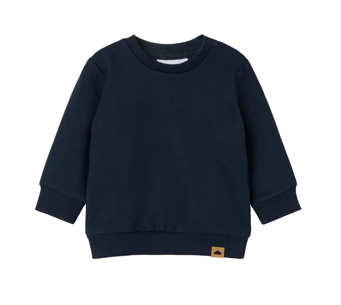 NORMAL PASSFORM SWEATSHIRT - NBNTAKKI LS SWEAT NOOS - Dark Sapphire