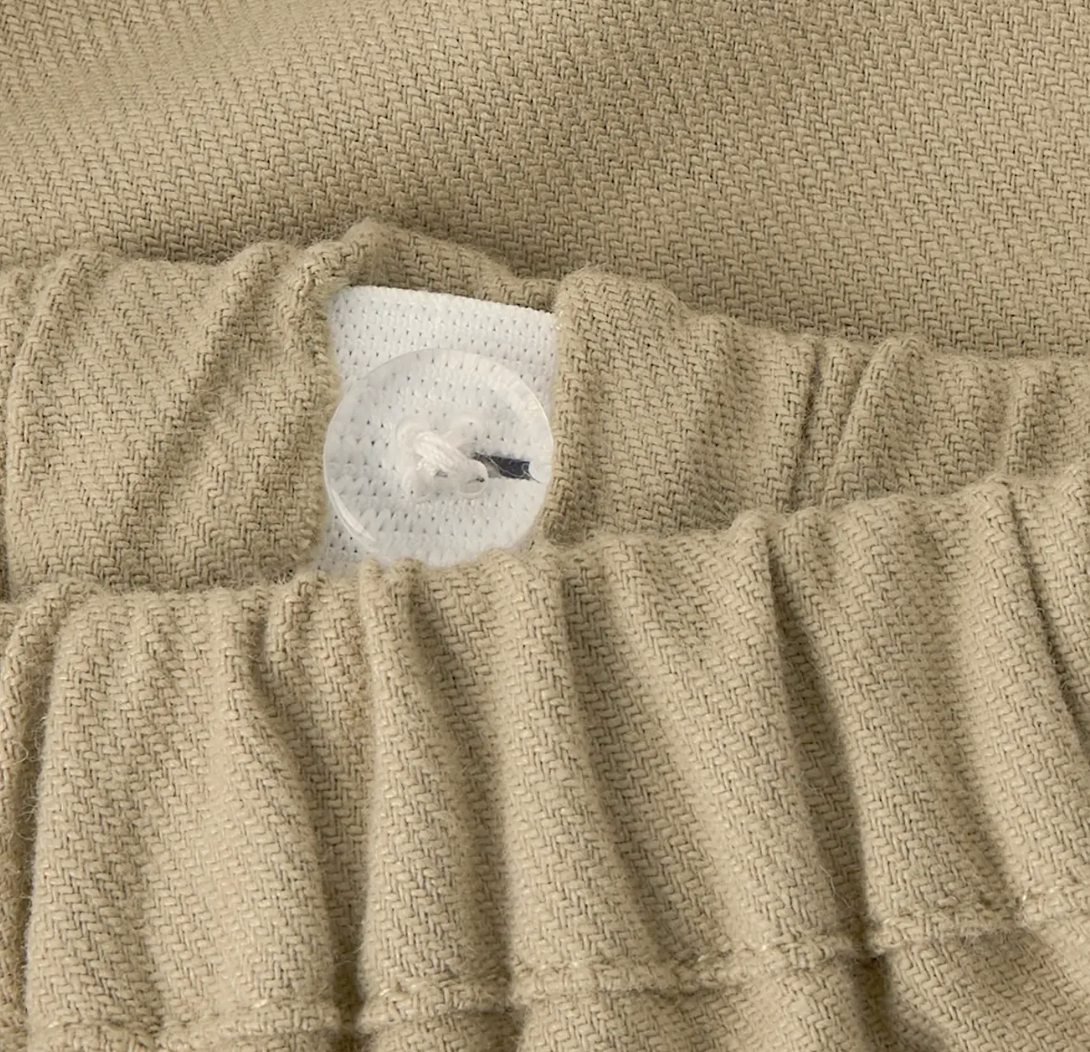 Lös passform byxor - NBMKOA LOOSE PANT LIL - Twill