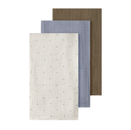 3p Muslin Filtar - NBNISLEYS 3PACK NAPPIES LIL NOOS - Turtledove SEPIA TINT/SLEET