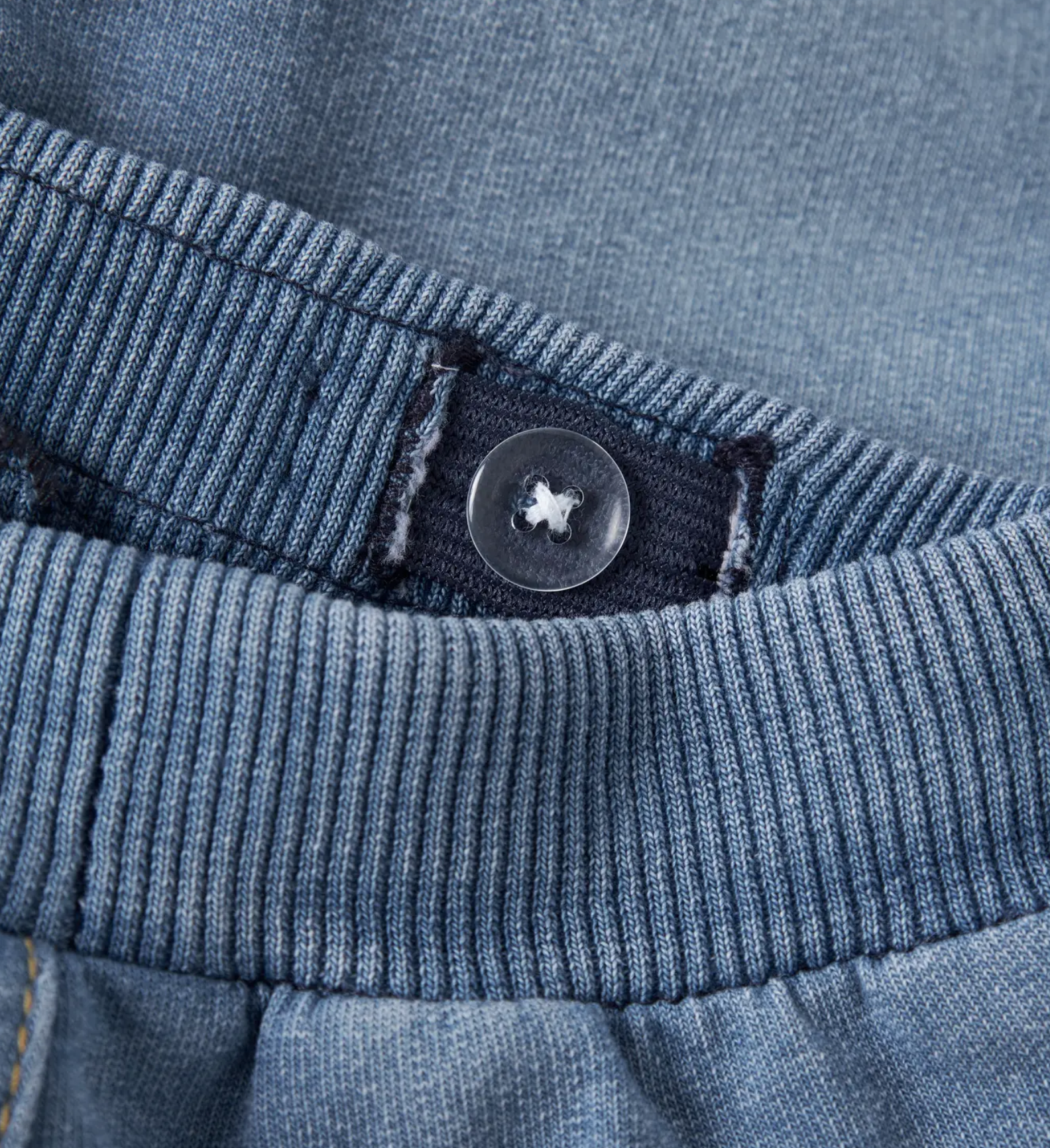 Baggy Baby Jeans i Ekologisk Bomull  - NBMBEN ROUND SWE JEANS 1058-TR NOOS - Medium Blue Denim