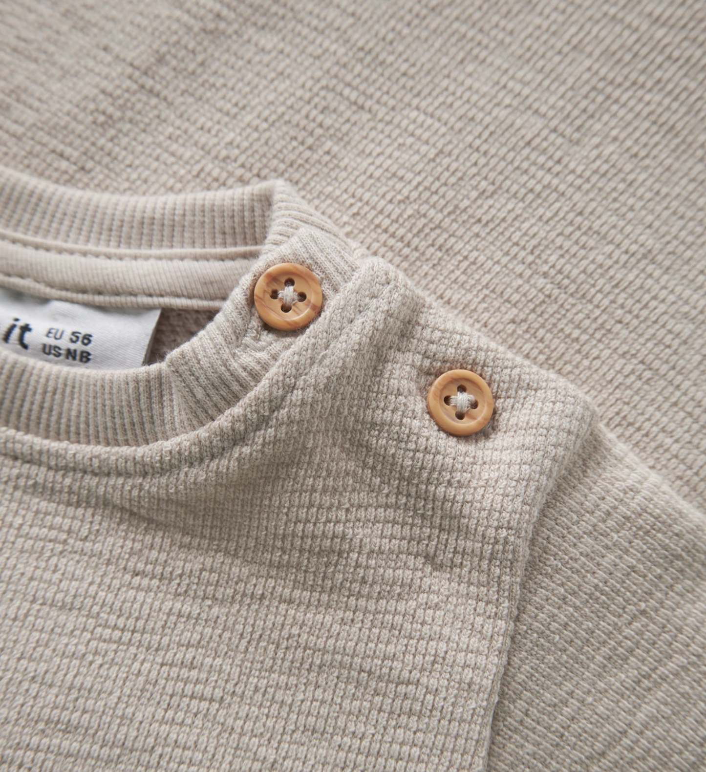Sweatshirt för Baby i Ekologisk Bomull