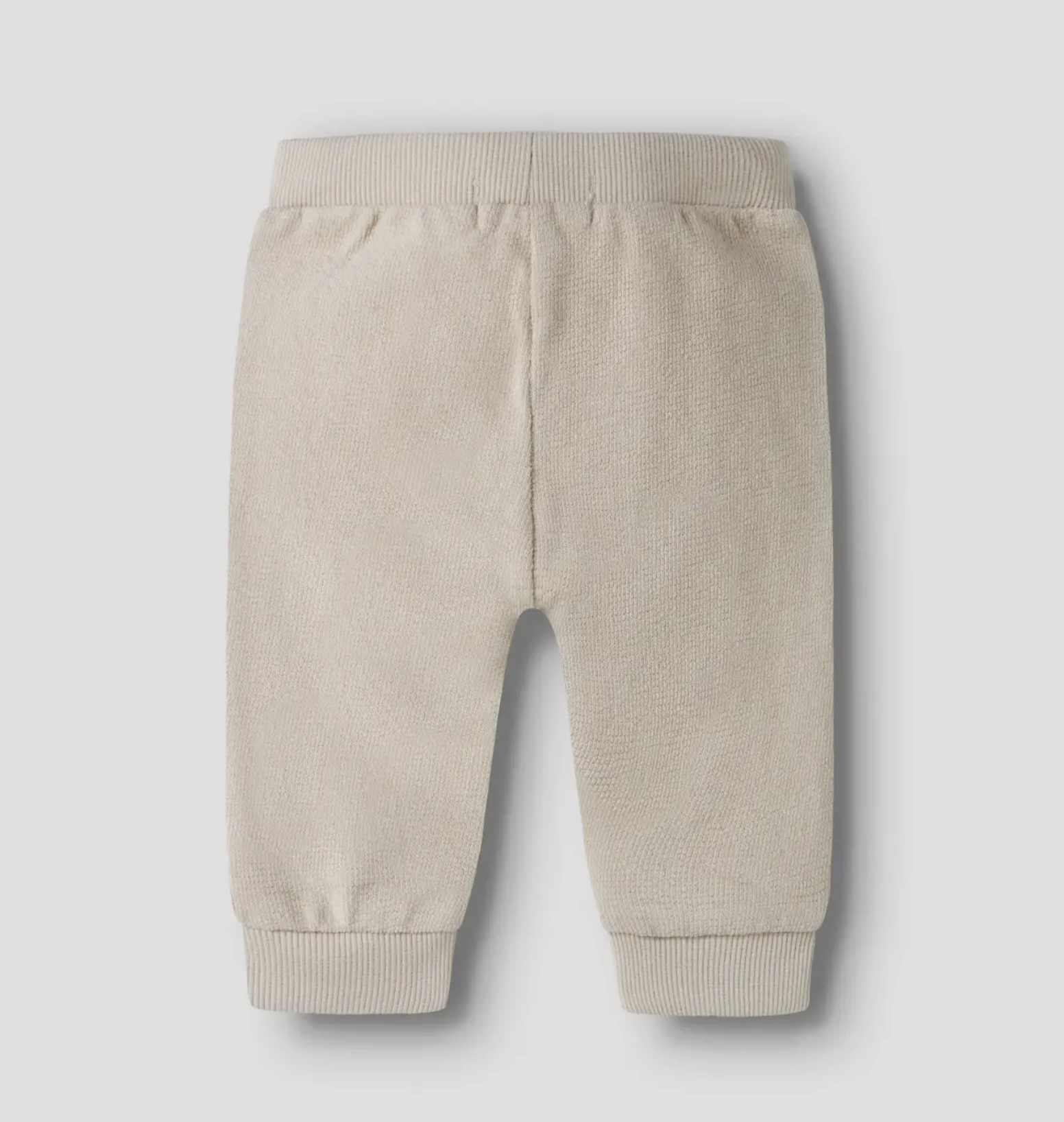 Mjukisbyxor för Baby i Ekologisk Bomull – Peyote - NBMLARSEN SWEAT PANT