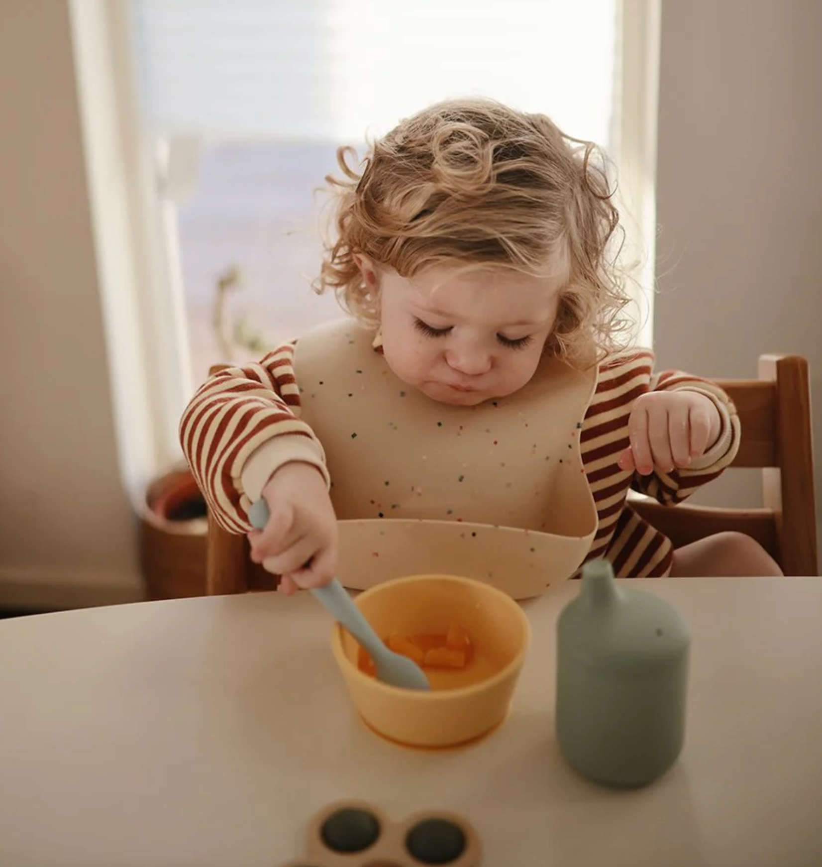 Mushie Silicone Spoons