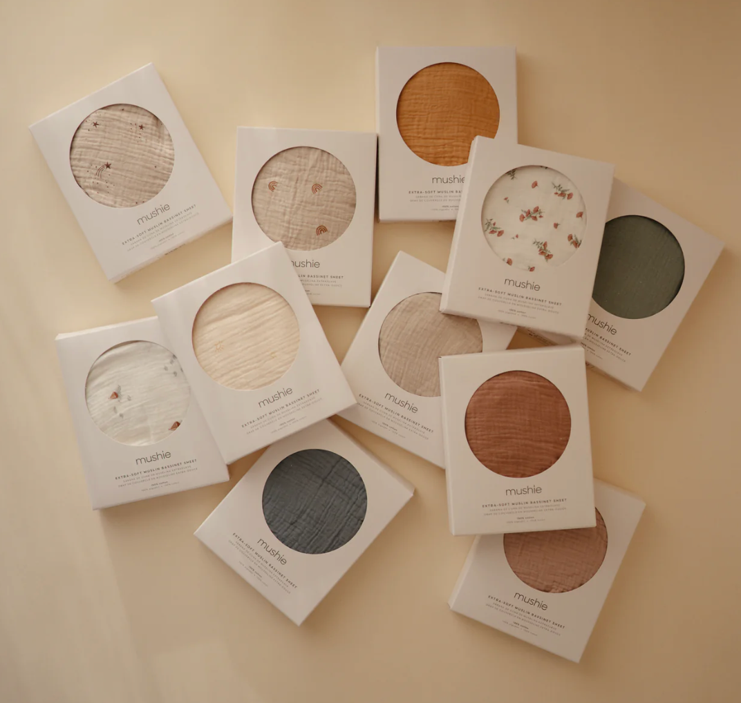 Extra Soft Bassinet Muslin Sheet