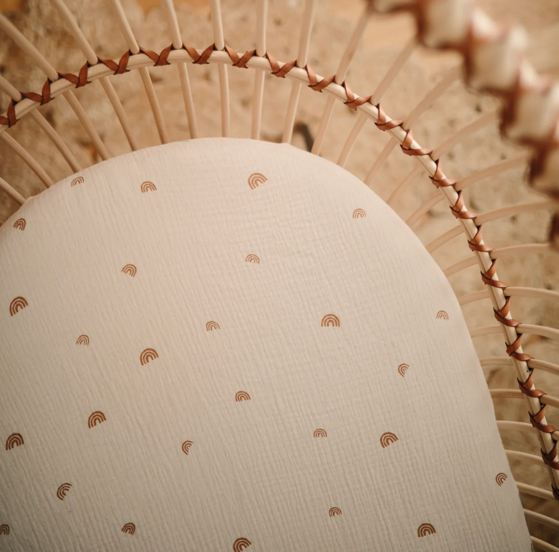 Extra Soft Bassinet Muslin Sheet