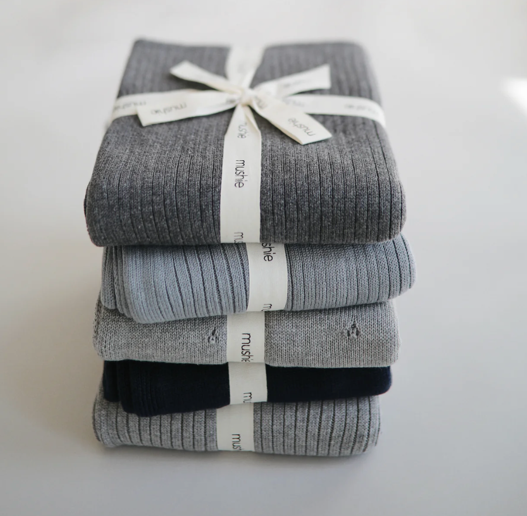 Knitted Textured Dots Baby Blanket