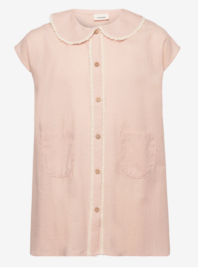 Klänning lös passform ekologisk bomull