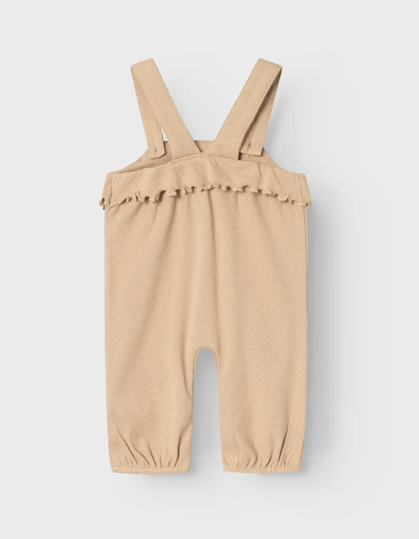 HÄNGSELBYXA - NBFOLANA LOOSE OVERALL LIL - Irish Cream MELANGE