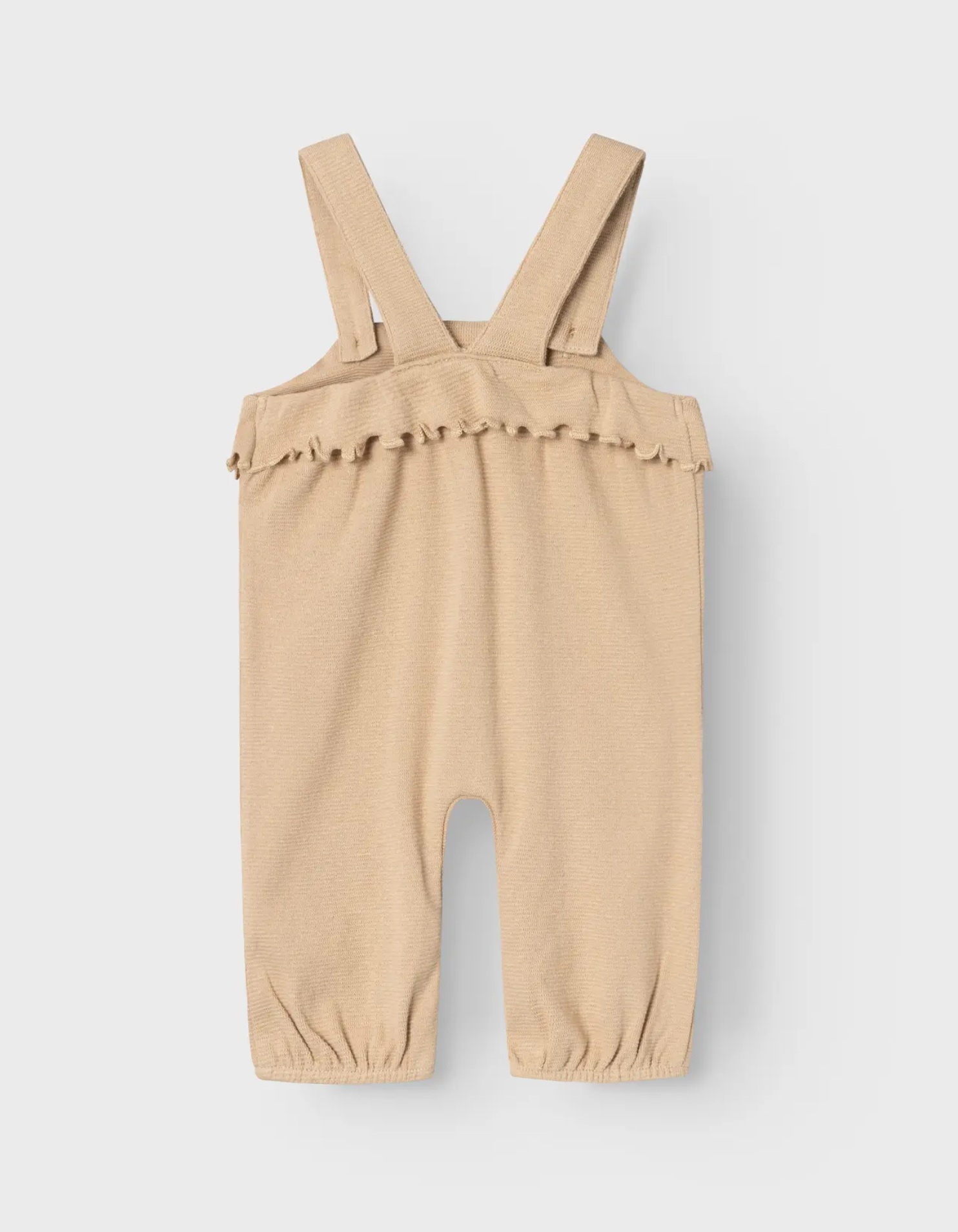 HÄNGSELBYXA - NBFOLANA LOOSE OVERALL LIL - Irish Cream MELANGE